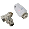 Automatic Thermostatic Radiator Valve Special Angle Valve For Floor