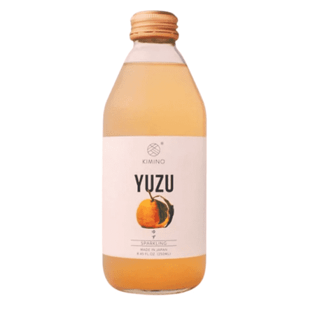 Kimino Sparkling Yuzu Juice 8.45 fl oz (Pack of 12)