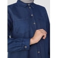 thumbnail image 7 of Natural Fabric Denim Tunic Dark Blue, 7 of 7