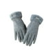 thumbnail image 1 of Qarigey 1 par de guantes para mujer, manopla térmica de invierno de terciopelo para exteriores, manopla para ciclismo, calentador de manos para muñeca, guantes y mitones Gris Qarigey AP014340-04, 1 of 1