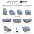 thumbnail image 3 of Classic Accessories Vera Bradley by   Water-Resistant Patio Chair Cover, 26 x 29 x 27 Inch, Rain Forest Toile Gray, 3 of 6