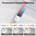 thumbnail image 5 of DeerValley Smart Bidet Toilet: Kids Mode, Foam Shield, Built-in Tank & Pump for Low Pressure, 17.5" ADA Height and LED Display in White DV-1S0360, 5 of 17