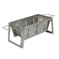thumbnail image 4 of Fire Sense Stainless Steel Foldaway Charcoal Grill For Outdoor  Charcoal Grate & Carry Bag Included, 4 of 25