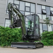 TYPHON TERROR XXV 2.7 Ton Mini Excavator with AC/Heater Cabin | 25.1 HP Kubota D1105 | Retractable Tracks