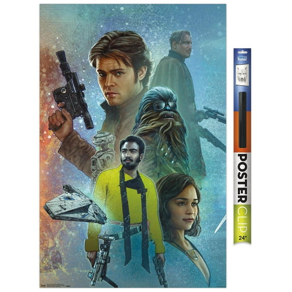 Star Wars: Solo - Celebration Mural Wall Poster, 22.375" x 34"