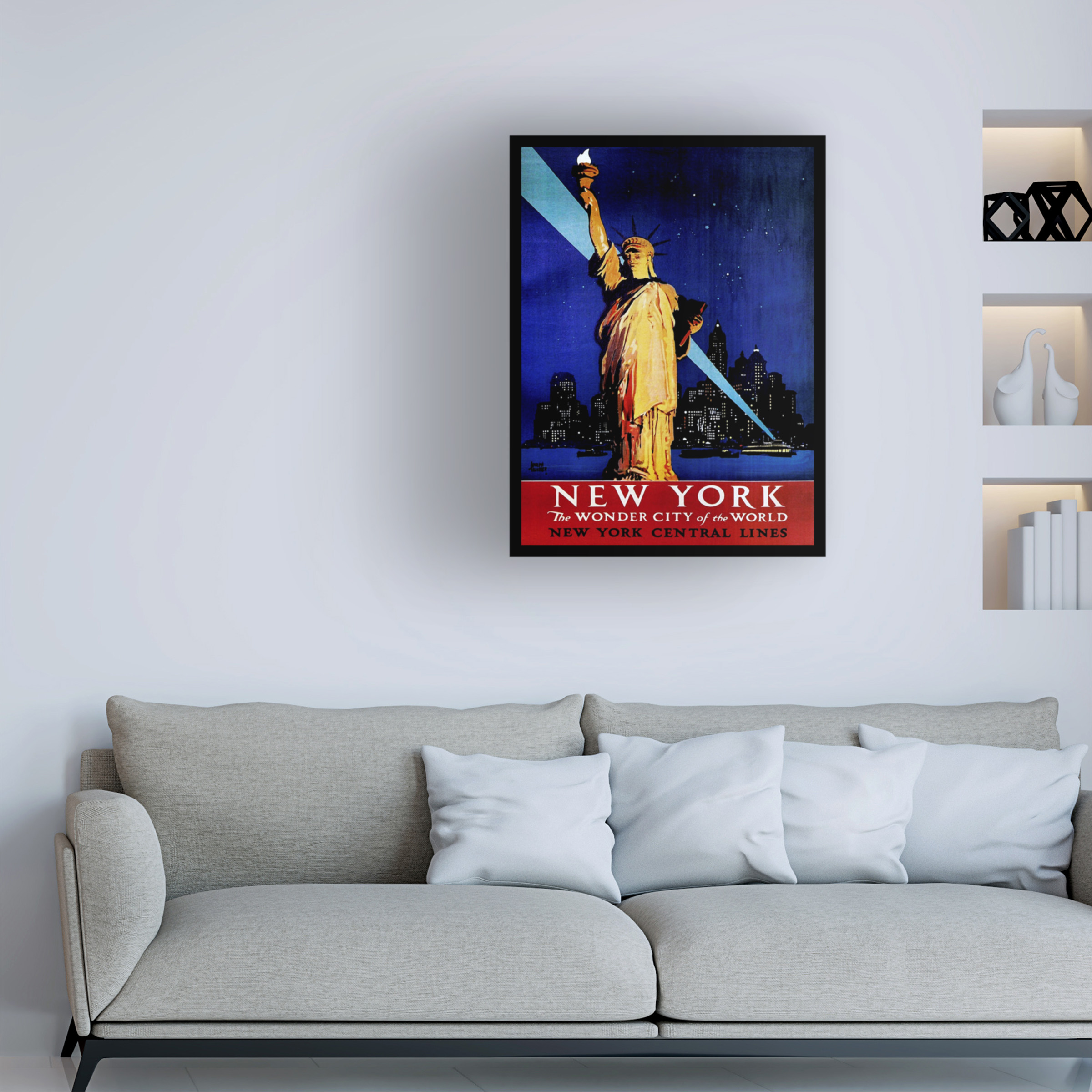 Trademark Fine Art 'Travel Rail 4' Canvas Art by Vintage Lavoie