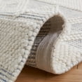thumbnail image 5 of SAFAVIEH Natura Isaiah Southwestern Wool Area Rug, Ivory/Beige, 6' x 6' Square, 5 of 8