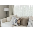 thumbnail image 4 of 16" x 16" Simply Daisy Winter Vail Snowflake Polyester Accent Pillow, White (1 Count), 4 of 4