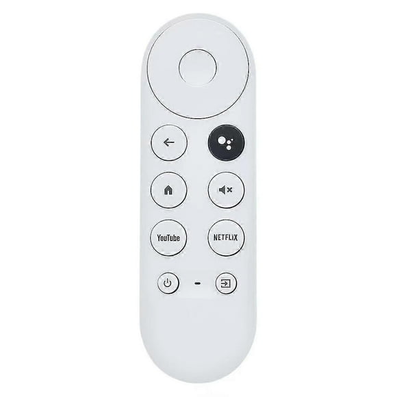 Google Chromecast 4k Snow Replacement Voice Remote - Compatible with G9n9n, Ga01920-us, Ga01923-us, Ga01919-us