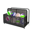 thumbnail image 2 of Pool Float Storage Box with Wheels, Outdoor PE Rattan Organizer Caddy for Pool Toys, Portable & Sturdy Storage for Poolside, Patio, and Beach, 2 of 9