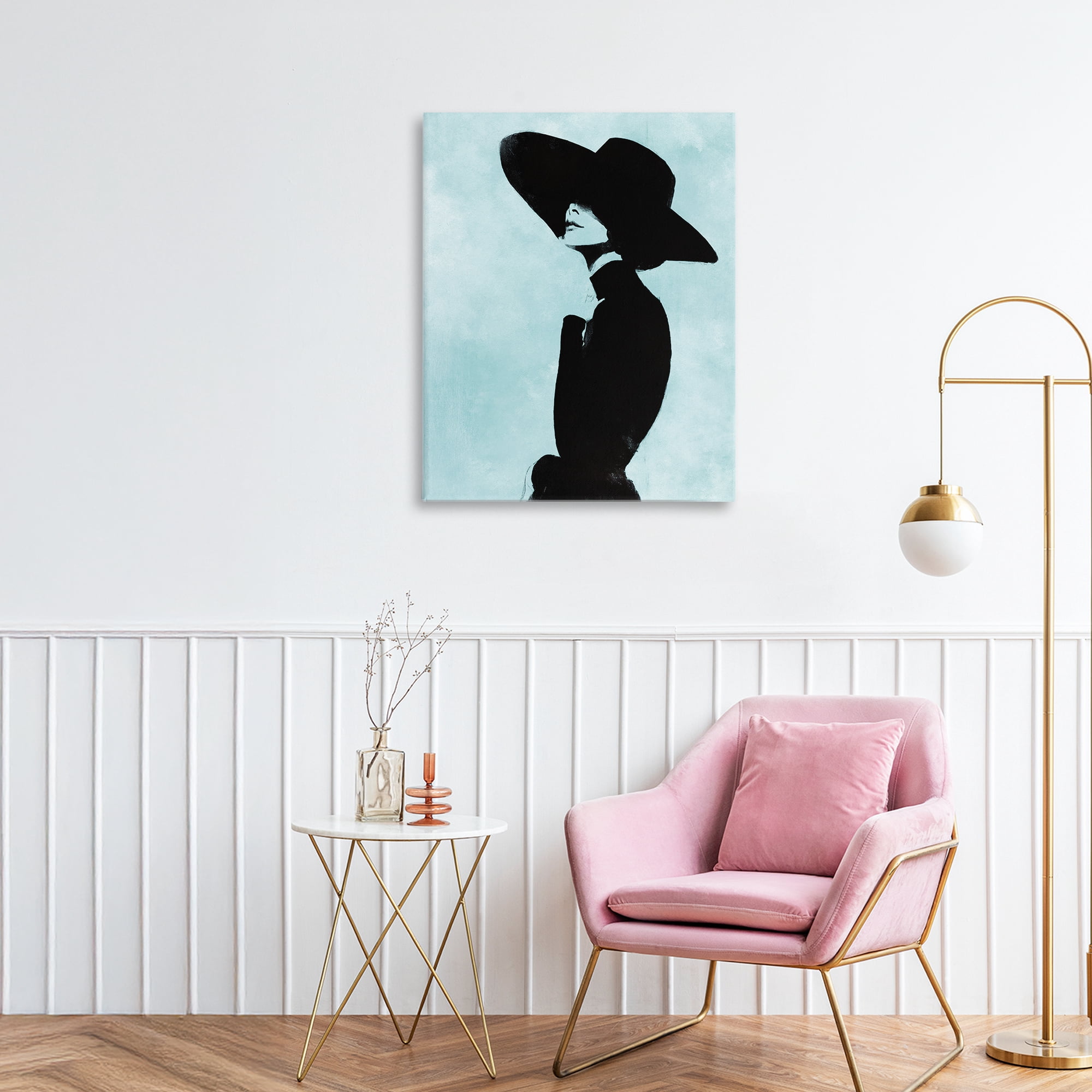 Stupell Industries Eclipse In Black Canvas Wall Art, design by Svetlana Aleynikova