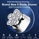 thumbnail image 3 of Afeitadora de los hombres IPX6 Impermeable LED Pantalla LED Pantalla de barba Trimmer de afeitar Máquina de afeitar Detalleable Clipper con protector Tipo multifuncional Inevent CE001690-02B, 3 of 7