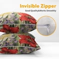 thumbnail image 5 of Spring Summer Flower Outdoor Decorative Pillow Covers 18x18 Inch Set of 2 Floral Butterfly Throw Pillows Spring Farmhouse Pillowcases Cushion Covers for Couch Bed Sofa Chair Home Decor, 5 of 7