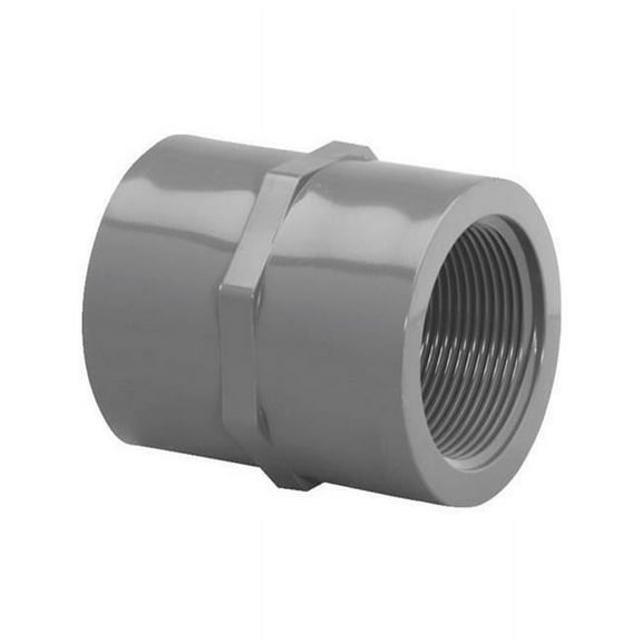 Genova Products Inc 301228 Coupling Schedule 80, PVC 2 in. Fip