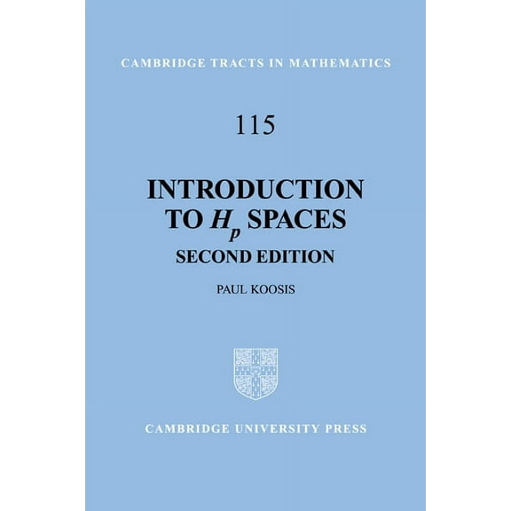 Cambridge Tracts in Mathematics Introduction to HP Spaces, Book 115, (Hardcover)