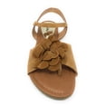 thumbnail image 3 of Victoria K Women's Solid Flower Sandals, 3 of 5