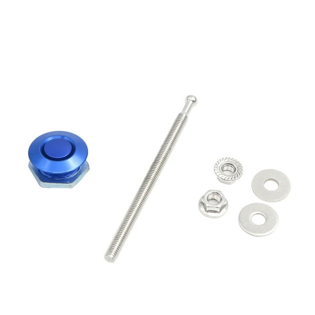 Transemion Car Modification Lightweight And Stylish Hood Lock Multiple Options Available blue DP17-25 1Set