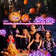 thumbnail image 2 of Anillo Sosation para Halloween, 100 unidades, con luces LED parpadeantes, 2 of 7