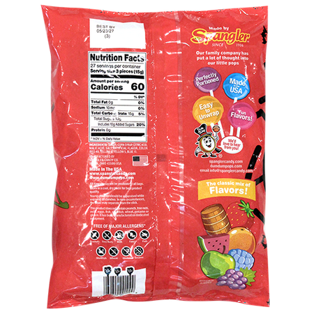 Dum Dum Halloween Original Mix 80 Count 13.7 oz. Bag