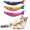 Blue+Yellow+Pink, variant on Cat Toys with[5000mg A+Natural Catnip &Silvervine] [Baby Grade] Interactive Soft Chew Kicker Cat Toys for Indoor Cats & Kittens, [Crinkle &Bell] Fish Sound Toy, Drives Bored Cat Crazy with Fun