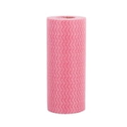 MesaSe Disposable Cleaning Towels Cleaning Wipe Dish Cloths Reusable Towels Handy Cleaning Wipes Quick-Dry 50 Count/Roll
