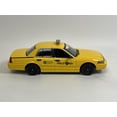 thumbnail image 4 of 1999 Ford Crown Victoria "Philly Taxi" Yellow "Creed" (2015) Movie 1/24 Diecast Model Car by Greenlight, 4 of 8