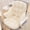 A Beige, variant on Orthopedic Office Seat Cushion with Lumbar Support for Prolonged Sitting Comfort Heating Function Multi-Scenario Use