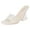 26-Nude, variant on Women’s Chunk Heel Transparent Trendy Clear Heeled Sandals Slip On Slides Mules