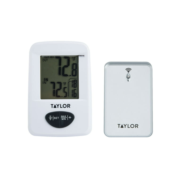Taylor Digital Wireless Indoor Outdoor Thermometer New in