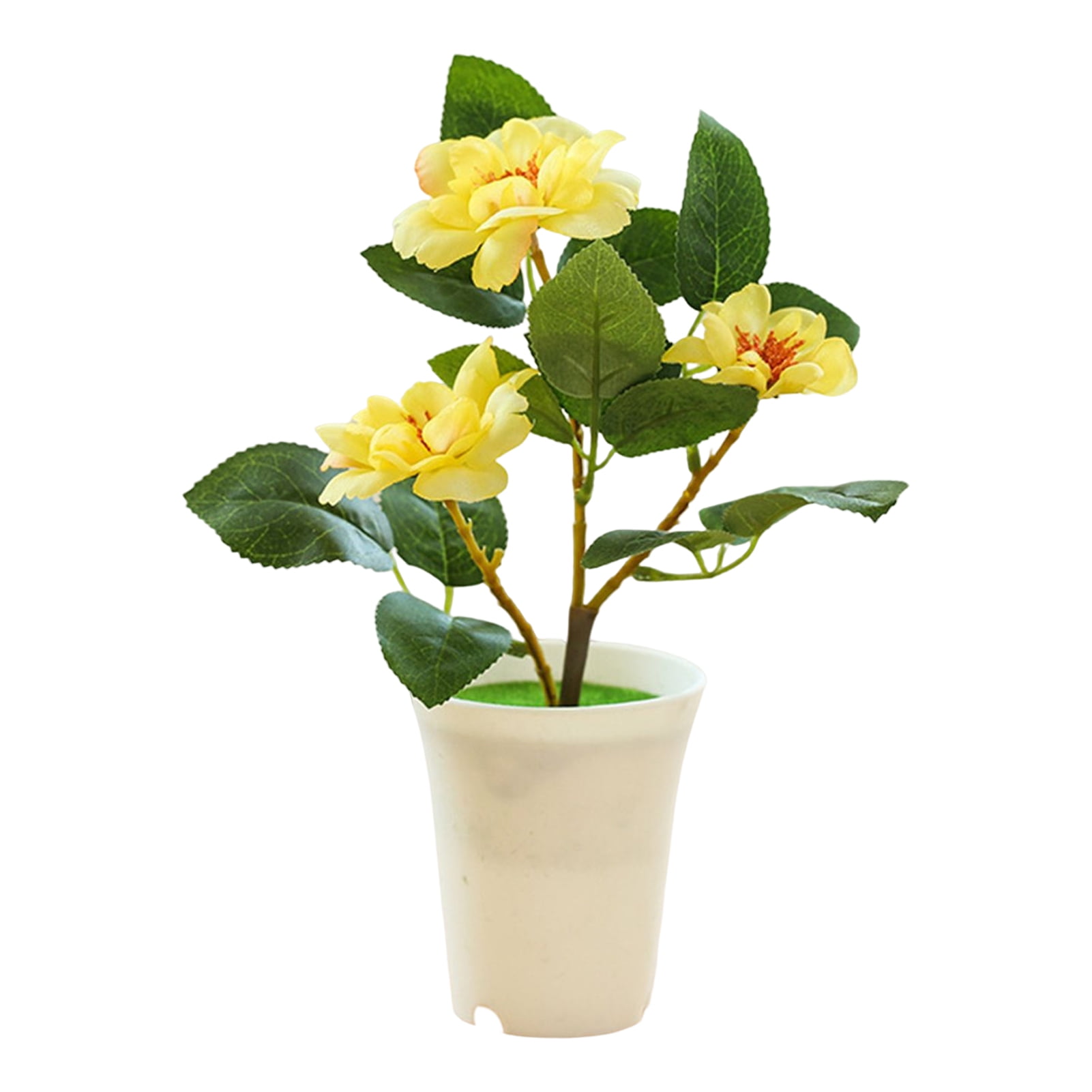 Artificial Orchid Flowers Plants with Vase for Table Centerpieces, Real