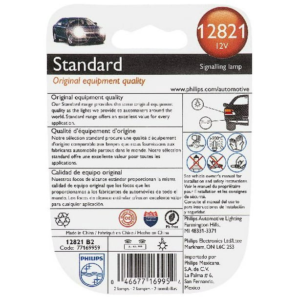 Oe Replacement For 19 1991 Peugeot 405 License Plate Light Bulb Dl Mi 16 S Walmart Com Walmart Com