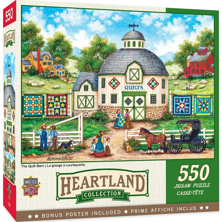 MasterPieces 550 Piece Jigsaw Puzzle for Adults - The Quilt Barn