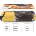 thumbnail image 4 of Elvis Presley Bedding Set Rock 'n' Roll Singer Print Microfiber Duvet Cover with Zipper, 4 of 5