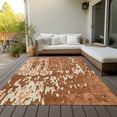 thumbnail image 6 of Addison Rugs Chantille Indoor/Outdoor Transitional Abstract Paprika Washable Rectangle Rug, 8' x 10', 6 of 6