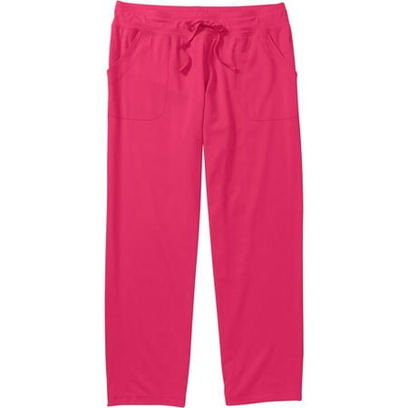 Danskin Now Women's Plus-Size Knit Pants With Drawstring - Walmart.com
