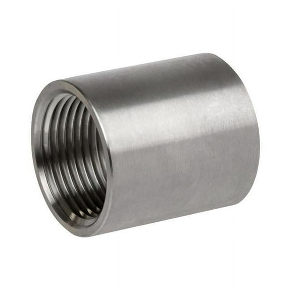 Smith-Cooper 1-1/2 in. FPT X 1-1/2 in. D FPT Stainless Steel Coupling