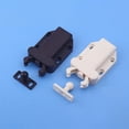 thumbnail image 4 of FUEENIRVA 4Ud White Cabinet Door Lock Self Locking Touch Catch with Strong Bearing Capacity, 4 of 8