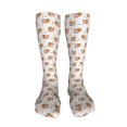 thumbnail image 5 of Kdxio Squirrel And Rose Funny Silky Novelty Funky Long Knee High Socks Soft 3D Print Cosplay Crazy Stockings for Men Women, 5 of 8