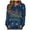 Blue, variant on Merry Christmas Holiday Sweatshirts for Women 2025 Long Sleeve Crewneck Christmas Tree Graphic Sweatshirt Pullover Tops