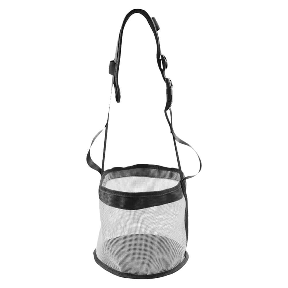 Hemoton Hay Bag Horses Feeding Mesh Bags Feed Straw Slow Equestrian Supply Bale Feeder