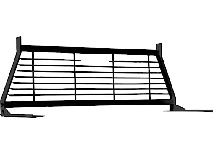 RKI WG15B Black Rear Window Grille and Ladder Rack 