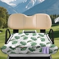thumbnail image 2 of Bulopur Palm Tree Golf Cart Seat Covers for 2-Person Seats Washable Golf Cart Towel Seat Covers with 4 Front Pockets& Nonskid Bottom Gift for Friends, 2 of 8