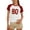 Red, variant on EYNMVR Women Short Sleeve Crop Tops Y2k Number Graphic Baby Tees Summer Girls Crewneck Slim Fit T-Shirts