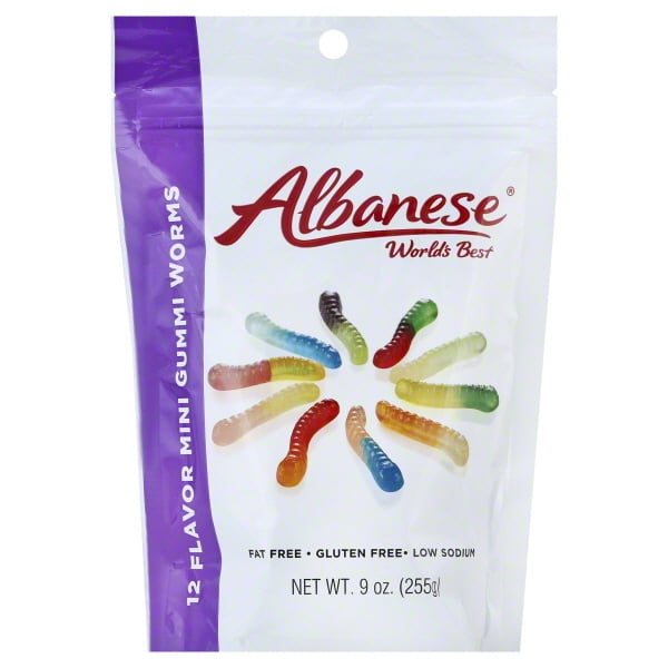 Albanese Confectionery Albanese Gummi Worms, 9 oz