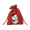 thumbnail image 2 of Christmas Decoration Supplies Linen Apples Bags Candy Bags Cartoons Gift Bags Christmas Bags Small Storage Bags, 2 of 7