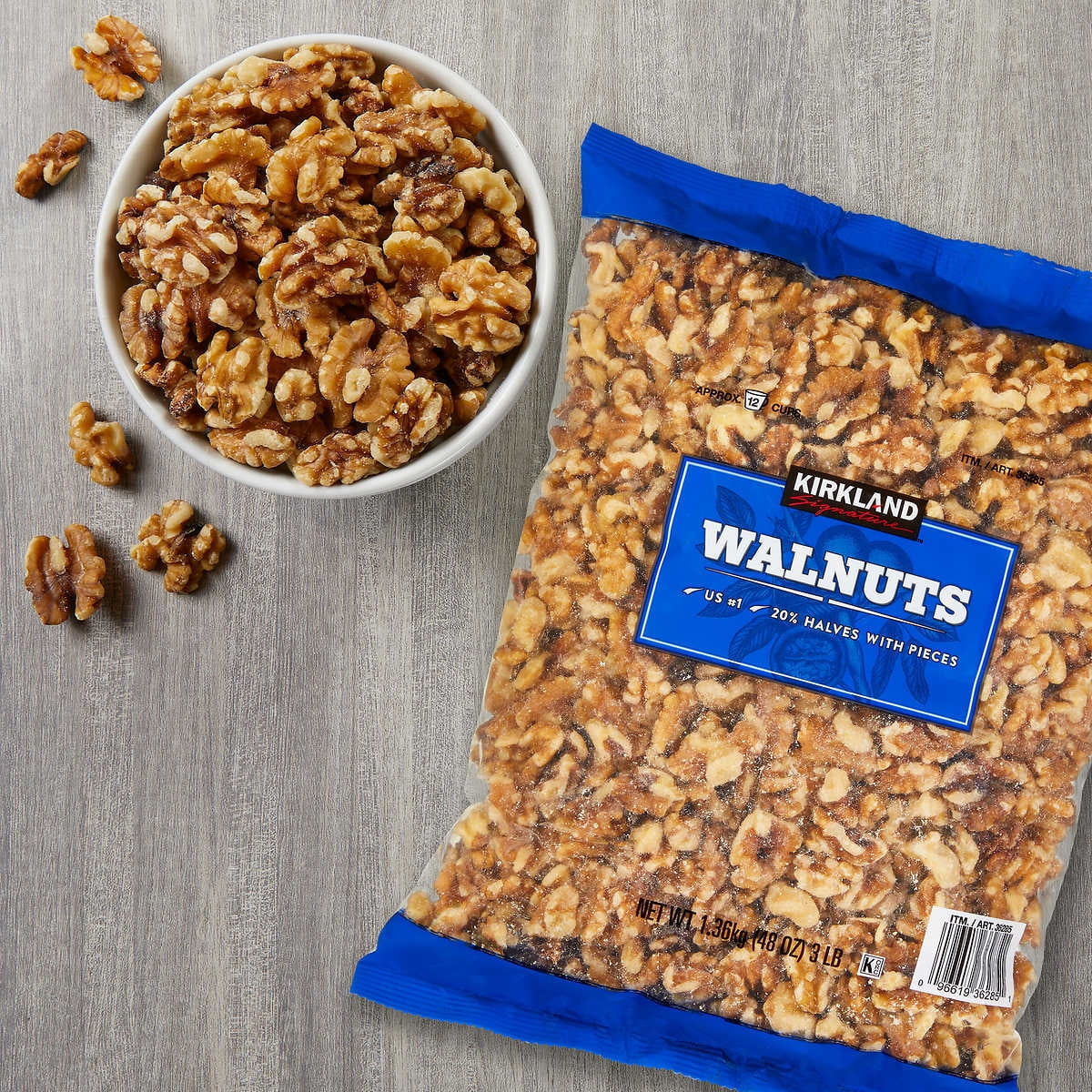 Kirkland Signature Walnut Halves 3 Pounds