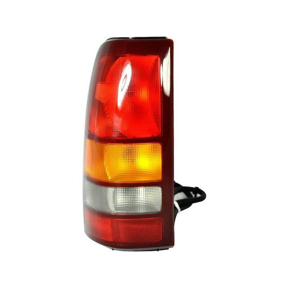 Left Driver Side Tail Light Assembly - Compatible with 1999 - 2003 GMC Sierra 1500 Fleetside 2000 2001 2002