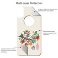 thumbnail image 4 of DistinctInk Custom SKIN / DECAL compatible with OtterBox Commuter for iPhone X / XS (5.8" Screen) - Spring Collection - Floral Birds Teal Red, 4 of 5