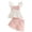 Pink, variant on enyan Toddler Girls Clothes for 2t 3t Girls Cute Summer Short Sleeve T-Shirt Sets Casual Elastic Shorts Summer 2Pcs Dailywear,Infant Outfits for Girls(Pink,2-3 Years)
