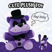 7" Purple Freddy - FNAF Sanshee Plushie Five Nights at Freddy's Toys Plush Purple Bear